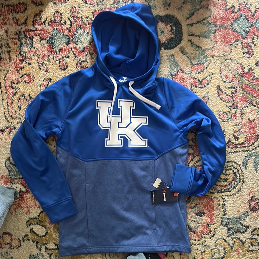 Blue UK Logo Hoodie
